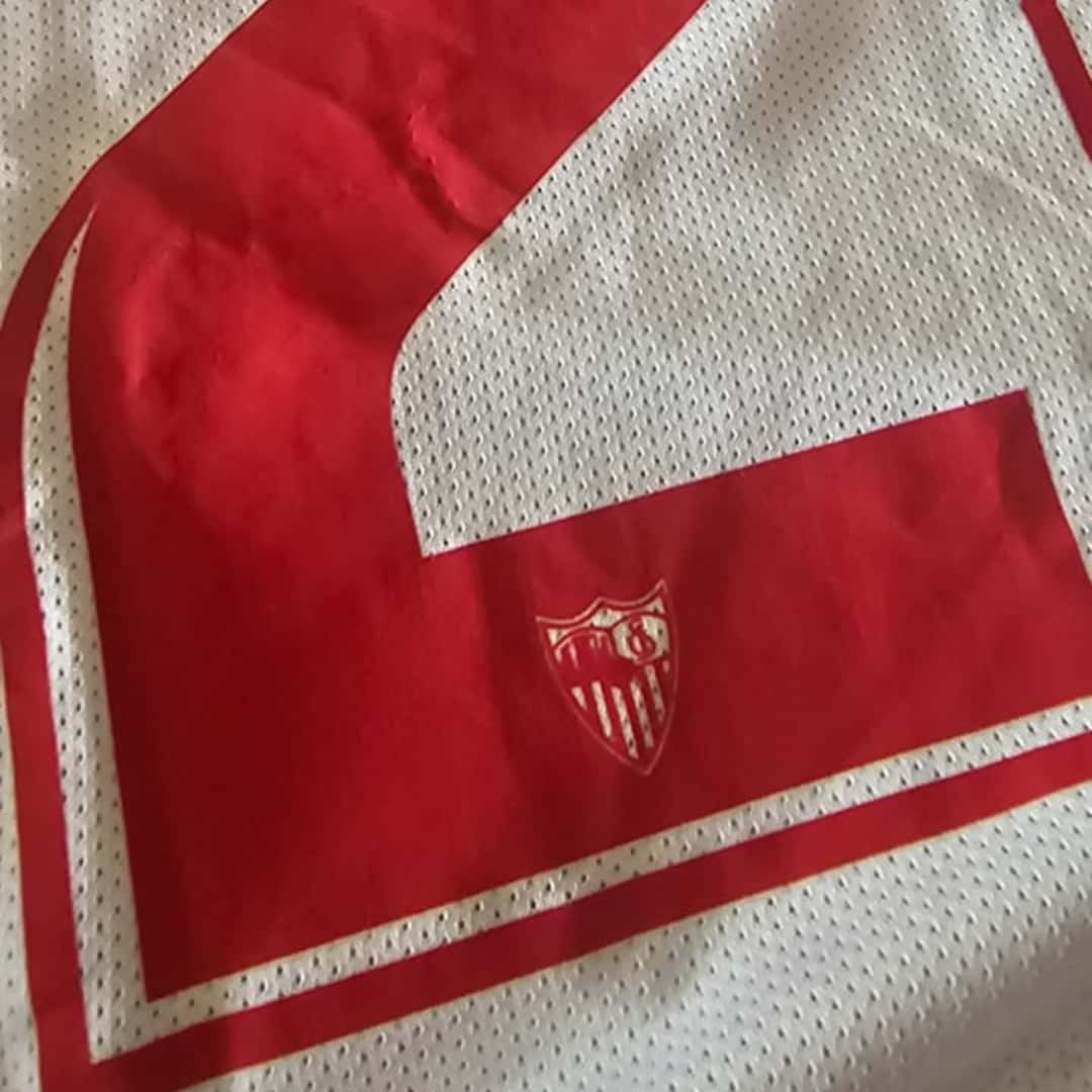 Alejandro Gómez – Sevilla – MATCH WORN JERSEY – LPF 2022/23 – P. ALVAREZ COLLECTION - Imagen 11