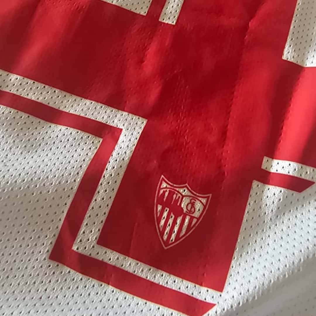 Alejandro Gómez – Sevilla – MATCH WORN JERSEY – LPF 2022/23 – P. ALVAREZ COLLECTION - Imagen 10
