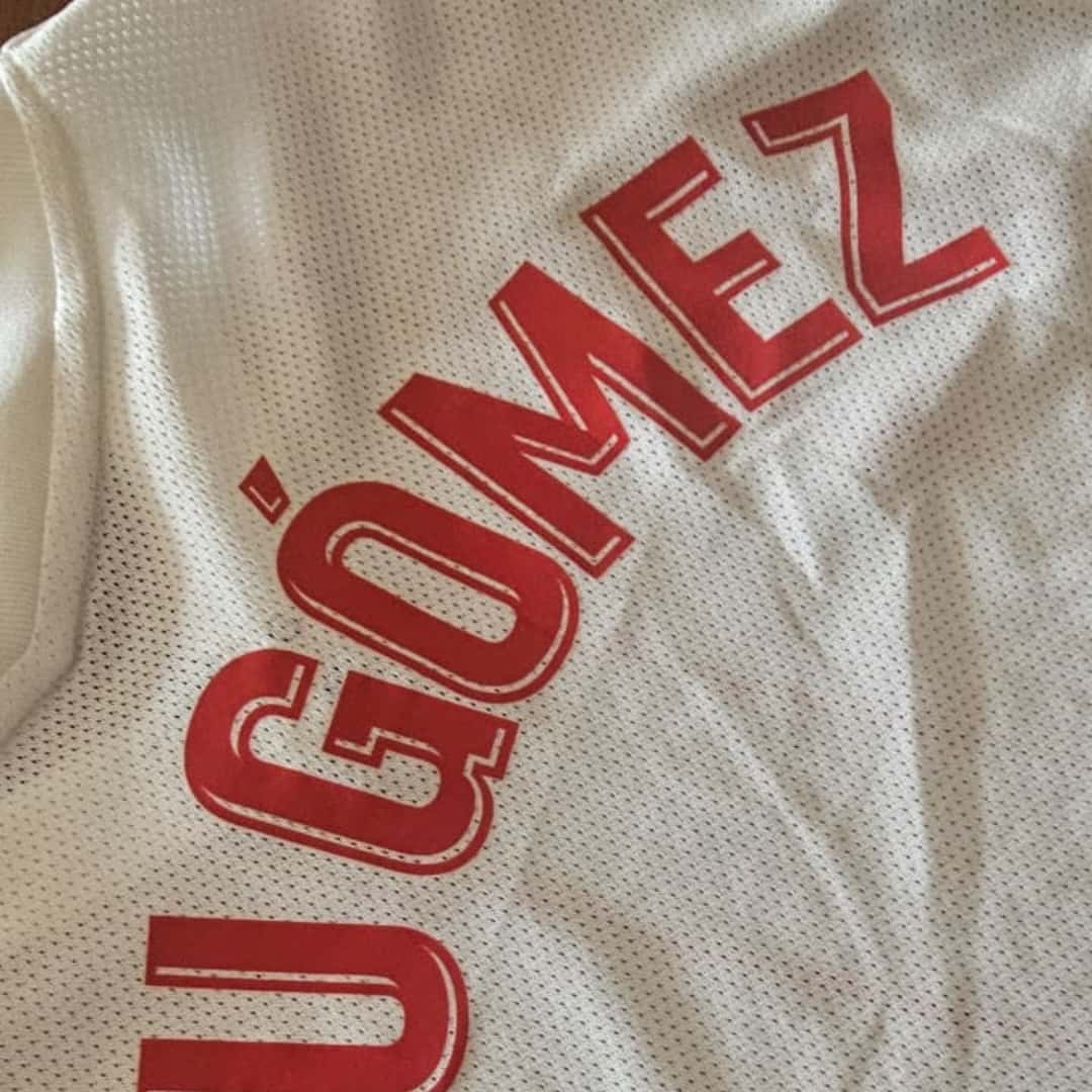 Alejandro Gómez – Sevilla – MATCH WORN JERSEY – LPF 2022/23 – P. ALVAREZ COLLECTION - Imagen 8