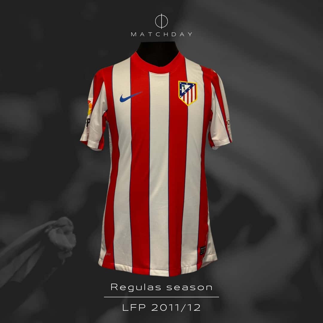 Eduardo Salvio – Atlético Madrid – LFP 2011/12 – MATCH WORN JERSEY – P ALVAREZ COLLECTION - Imagen 4
