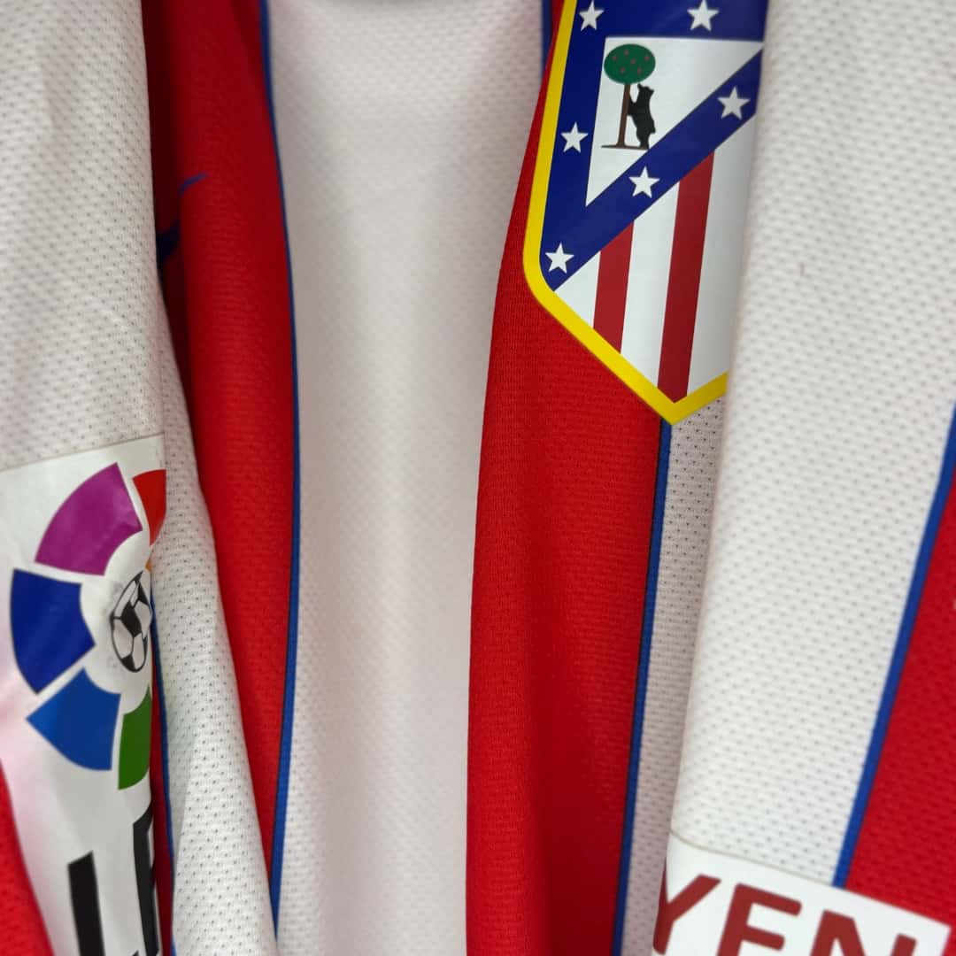 Eduardo Salvio – Atlético Madrid – LFP 2011/12 – MATCH WORN JERSEY – P ALVAREZ COLLECTION - Imagen 8