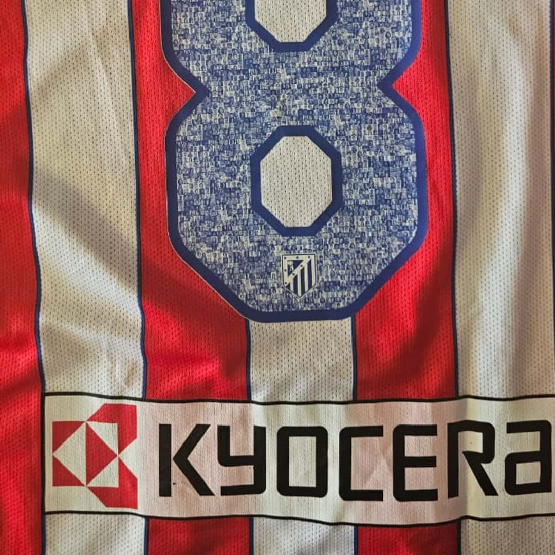 Eduardo Salvio – Atlético Madrid – LFP 2011/12 – MATCH WORN JERSEY – P ALVAREZ COLLECTION - Imagen 22