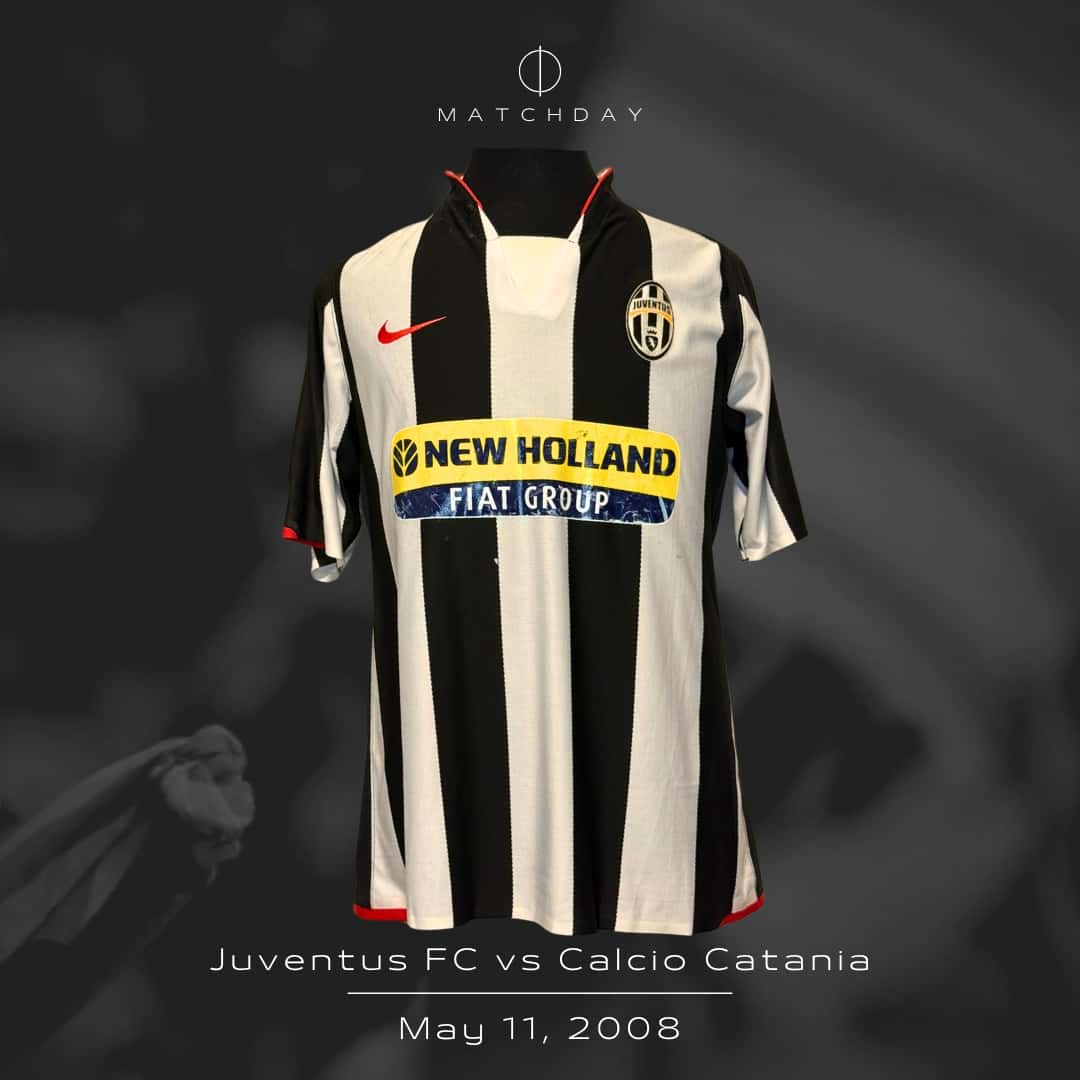 David Trezeguet – Juventus F.C. – Serie A 2007/08 – MATCH WORN JERSEY – P. ÁLVAREZ COLLECTION - Imagen 4