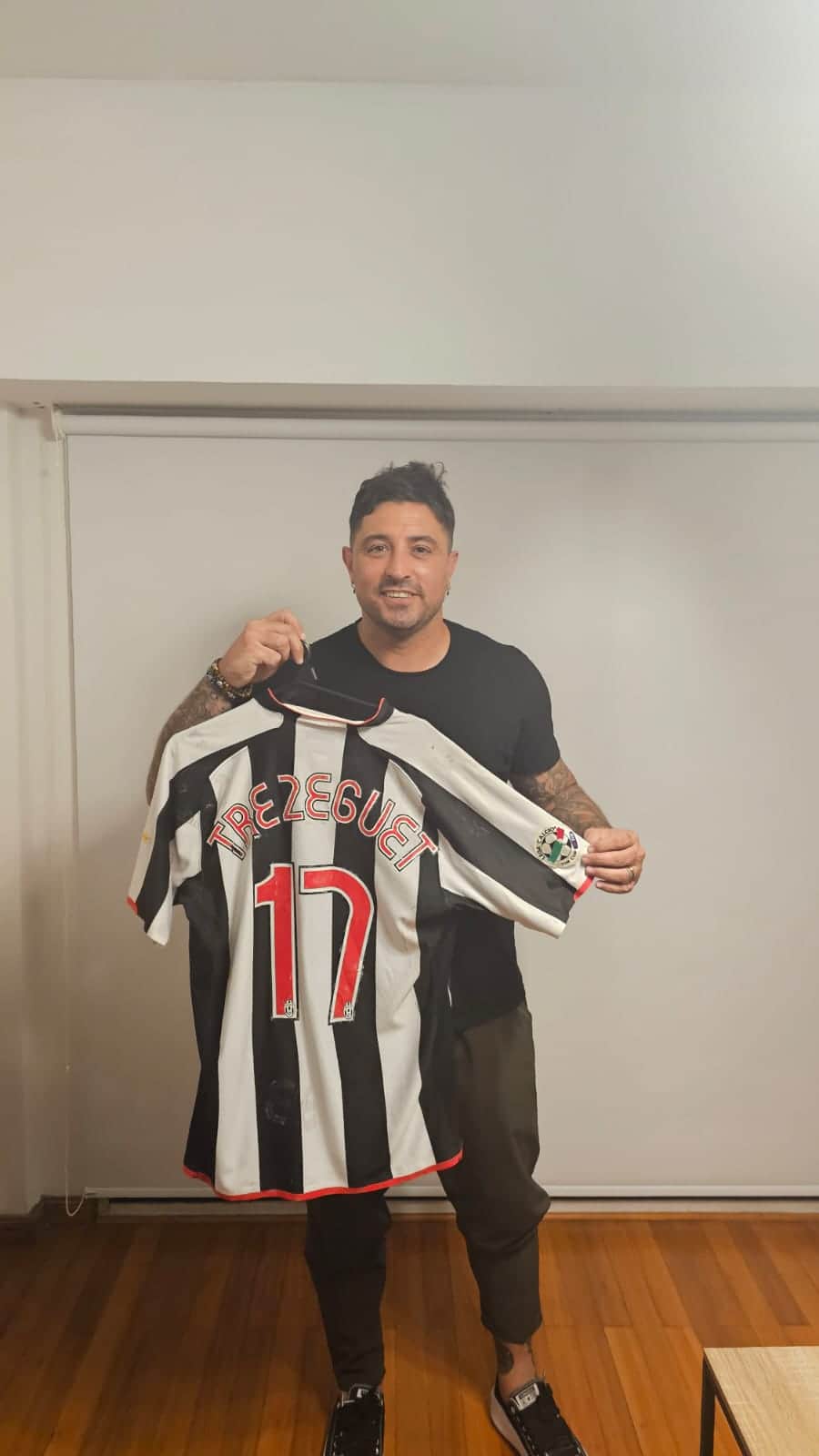 David Trezeguet – Juventus F.C. – Serie A 2007/08 – MATCH WORN JERSEY – P. ÁLVAREZ COLLECTION - Imagen 7