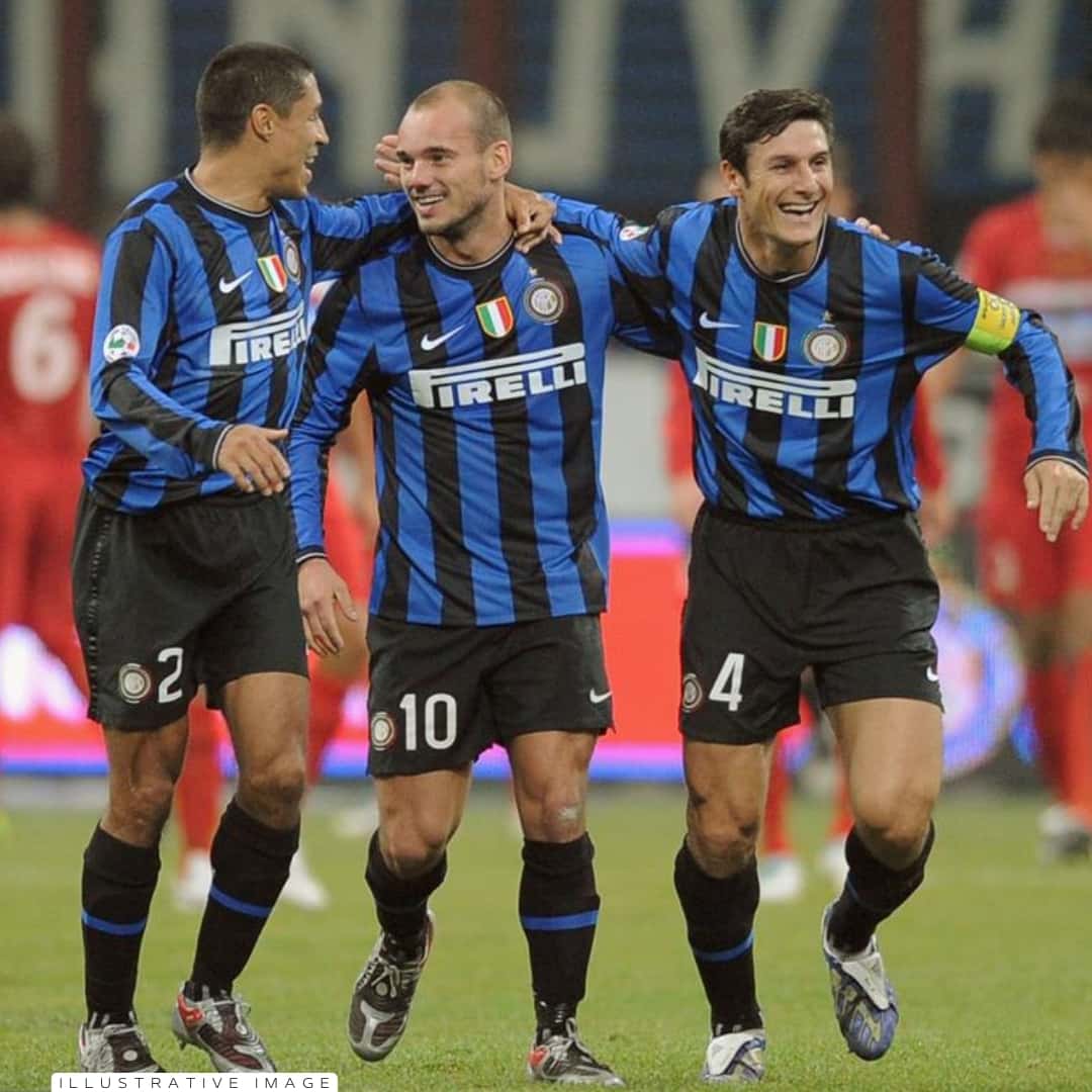 Javier Zanetti – Inter FC – Serie A 2009/2010 – MATCH WORN JERSEY – P. ALVAREZ COLLECTION - Imagen 24