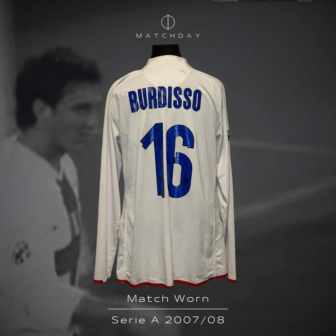 Nicolas Burdisso – Inter FC – Serie A 2007/08 – MATCH WORN JERSEY – P. ALVAREZ COLLECTION - Imagen 3
