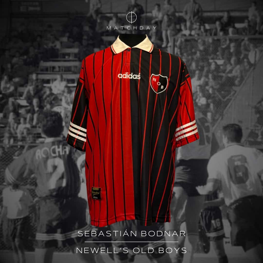 Sebastián Bodnar – Newell´s Old Boys – Torneo Apertura 1997 – Match issued jersey