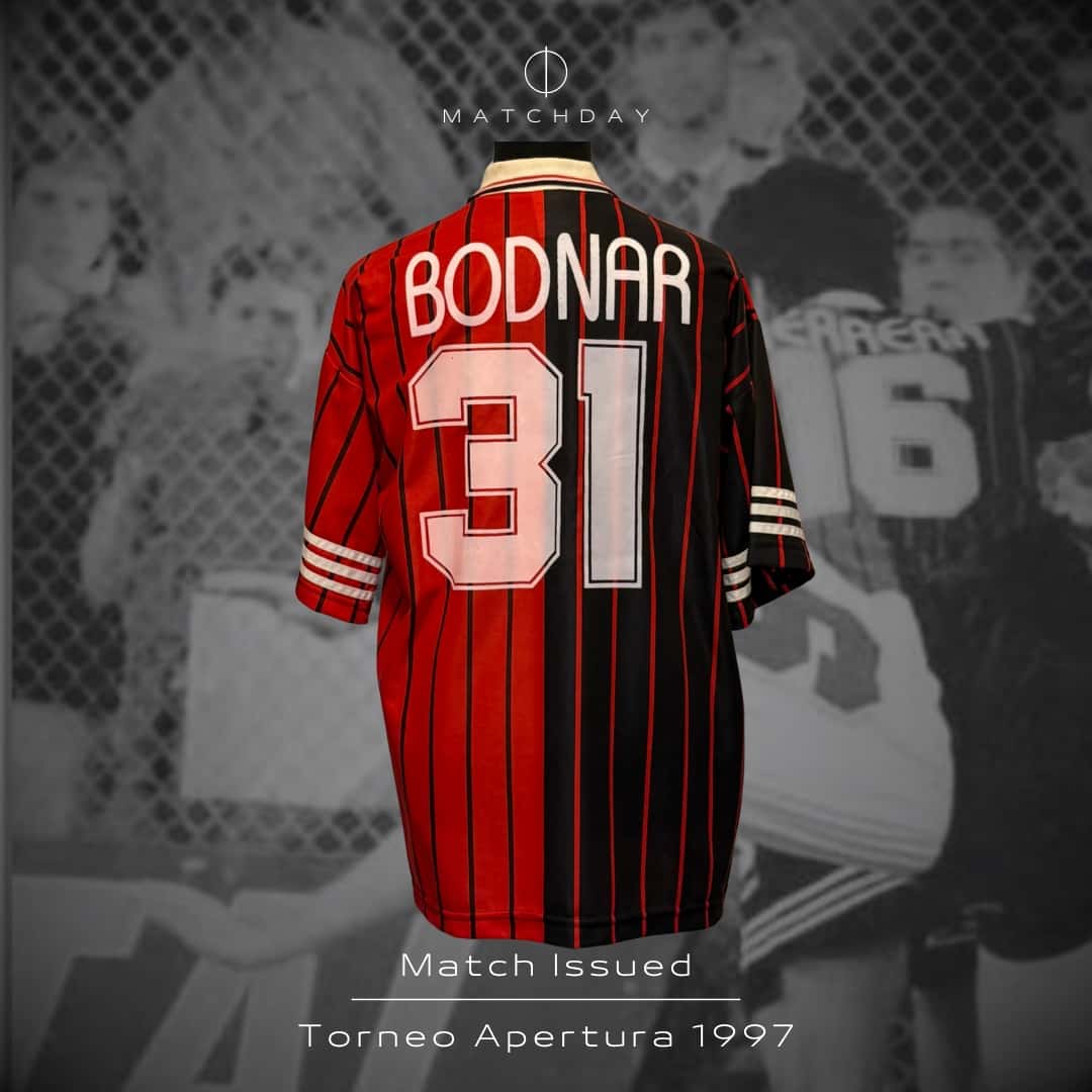 Sebastián Bodnar – Newell´s Old Boys – Torneo Apertura 1997 – Match issued jersey - Imagen 3