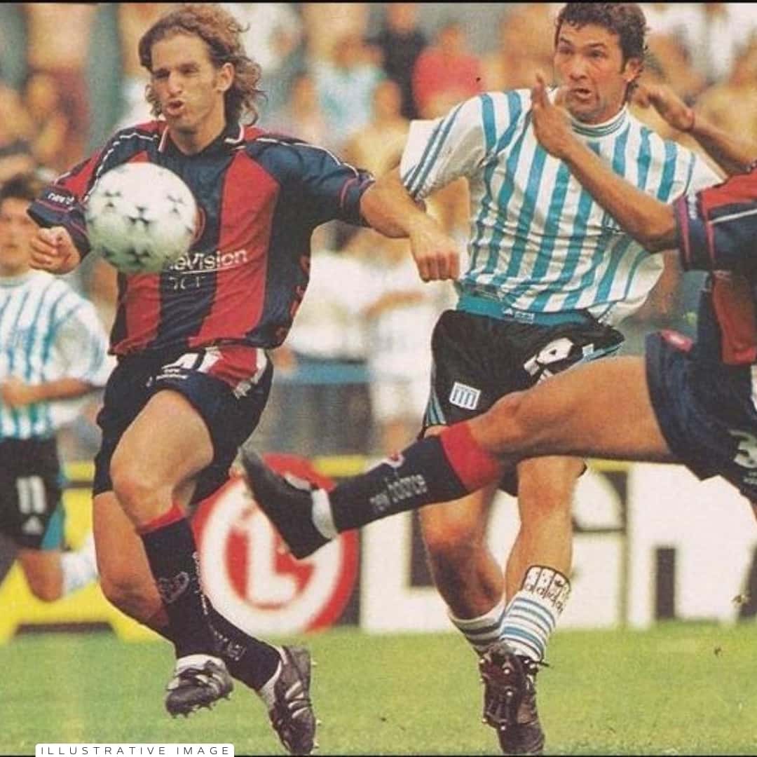Rubén Capria – Racing Club – Torneo Apertura 1998 – MATCH WORN JERSEY - Imagen 10