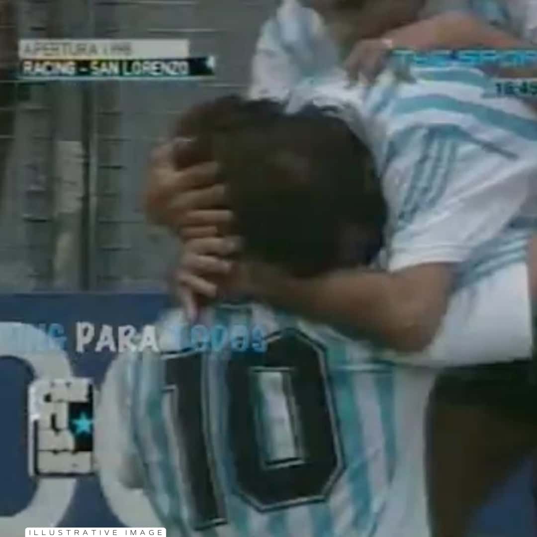 Rubén Capria – Racing Club – Torneo Apertura 1998 – MATCH WORN JERSEY - Imagen 9