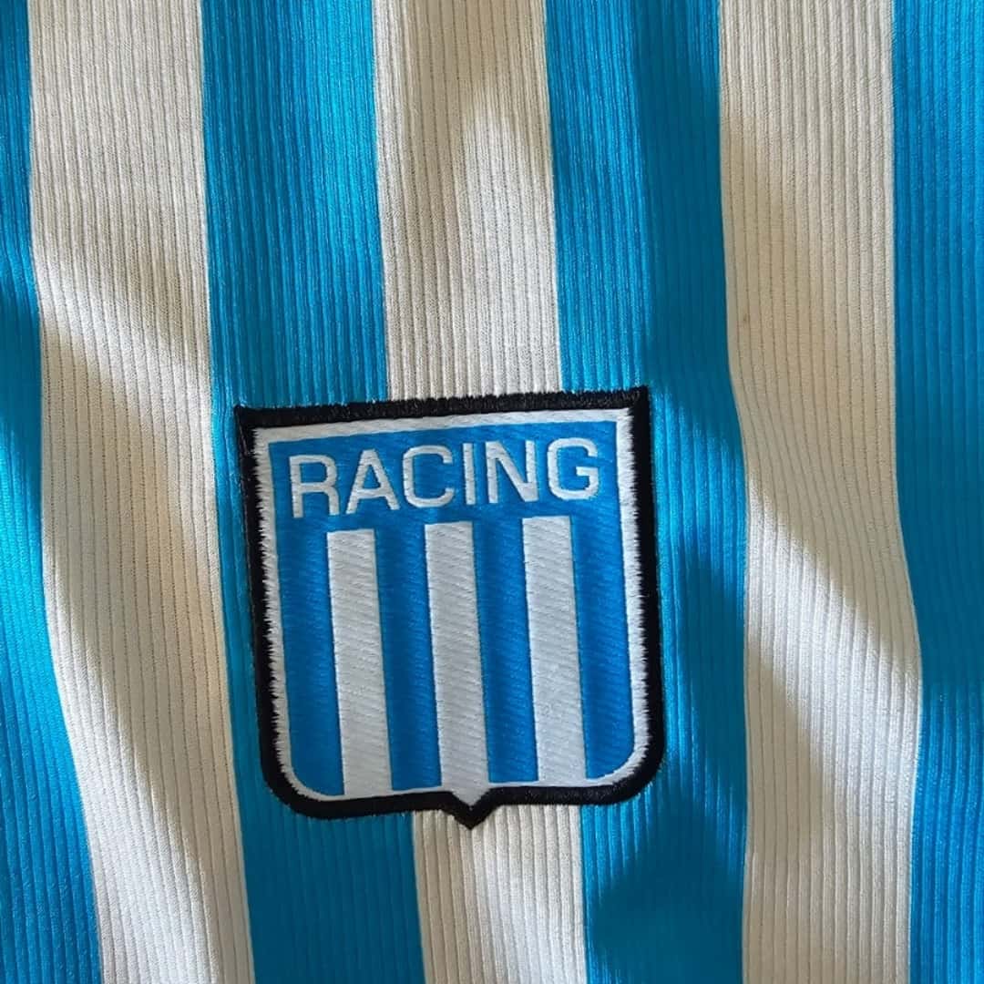 Rubén Capria – Racing Club – Torneo Apertura 1998 – MATCH WORN JERSEY - Imagen 12