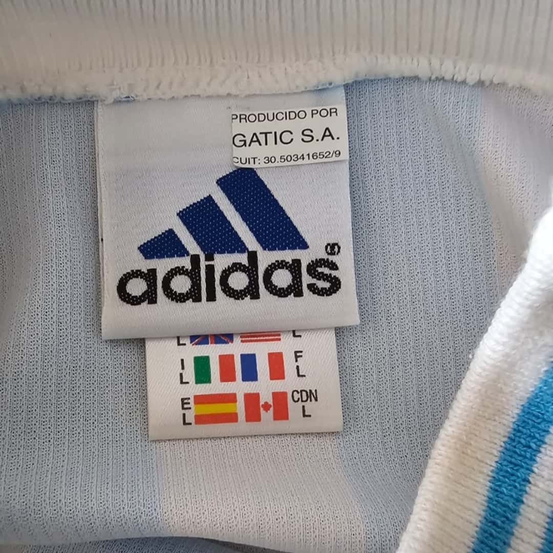 Rubén Capria – Racing Club – Torneo Apertura 1998 – MATCH WORN JERSEY - Imagen 13