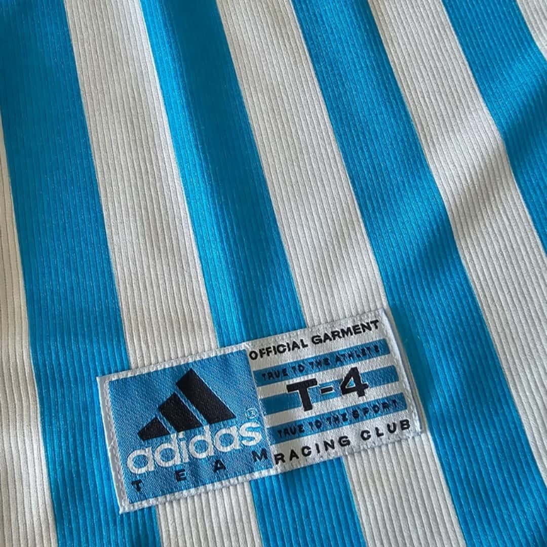Rubén Capria – Racing Club – Torneo Apertura 1998 – MATCH WORN JERSEY - Imagen 20