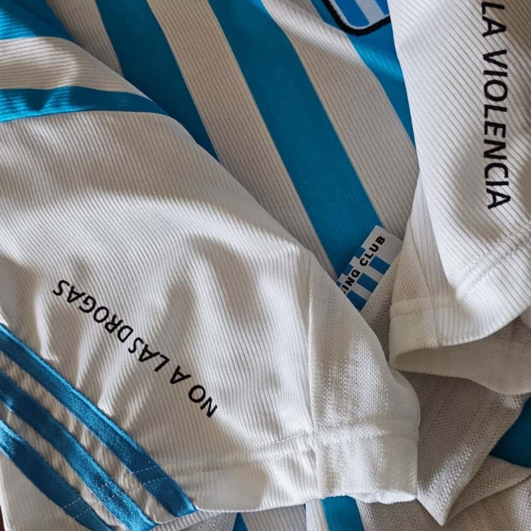 Rubén Capria – Racing Club – Torneo Apertura 1998 – MATCH WORN JERSEY - Imagen 17