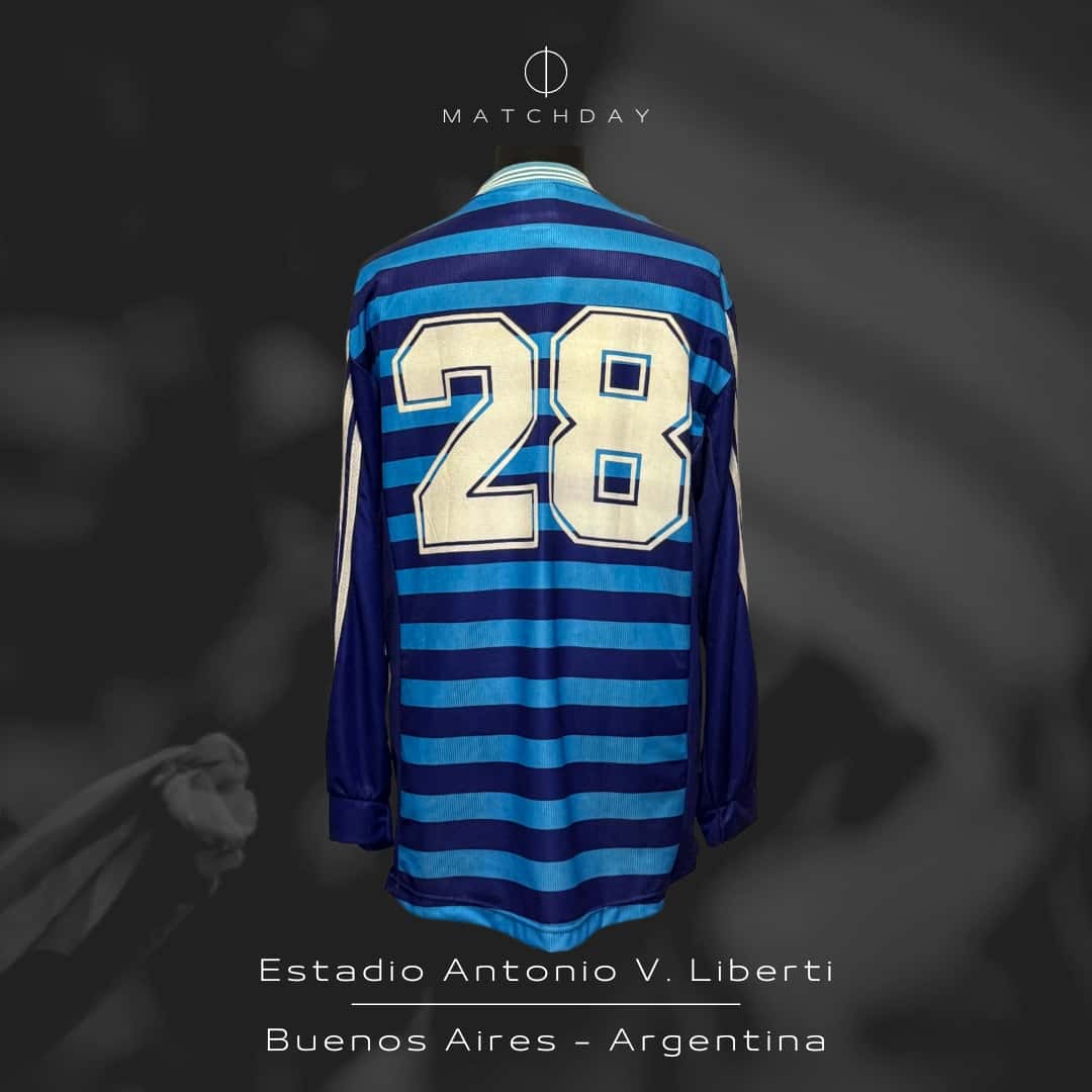 Luciano Castillo – Racing Club – Torneo Clausura 1999 – MATCH WORN JERSEY - Imagen 5