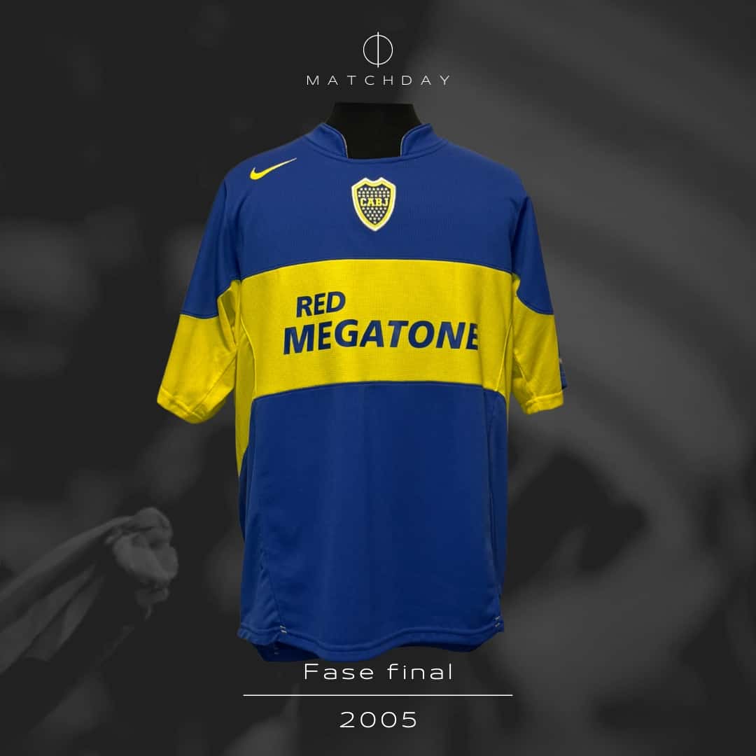 Fernando Gago – Boca Jrs. – Copa sudamericana 2005 – MATCH WORN JERSEY - Imagen 4