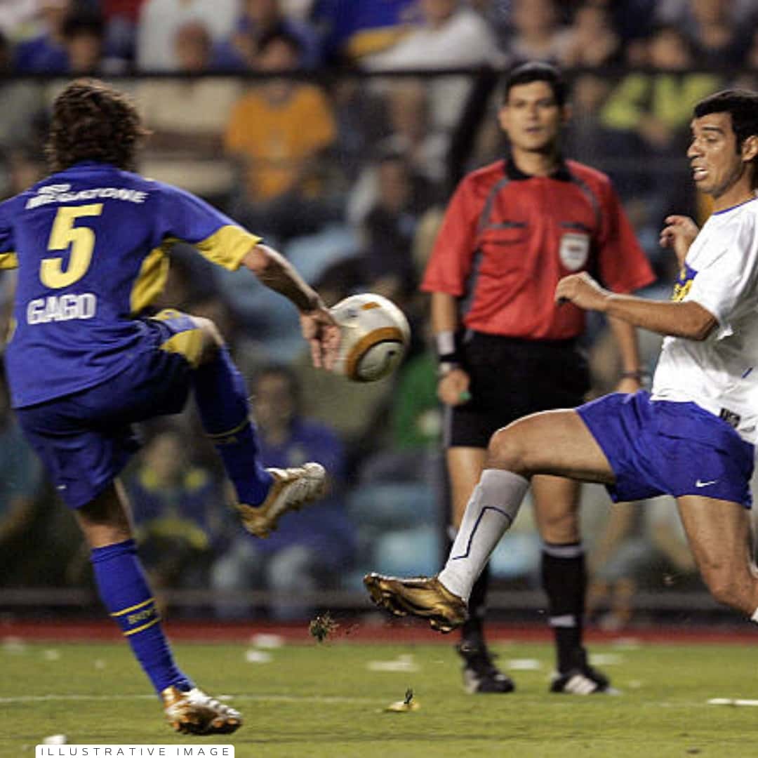 Fernando Gago – Boca Jrs. – Copa sudamericana 2005 – MATCH WORN JERSEY - Imagen 9