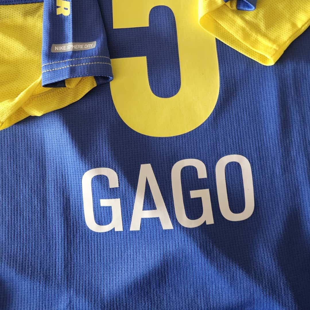 Fernando Gago – Boca Jrs. – Copa sudamericana 2005 – MATCH WORN JERSEY - Imagen 18