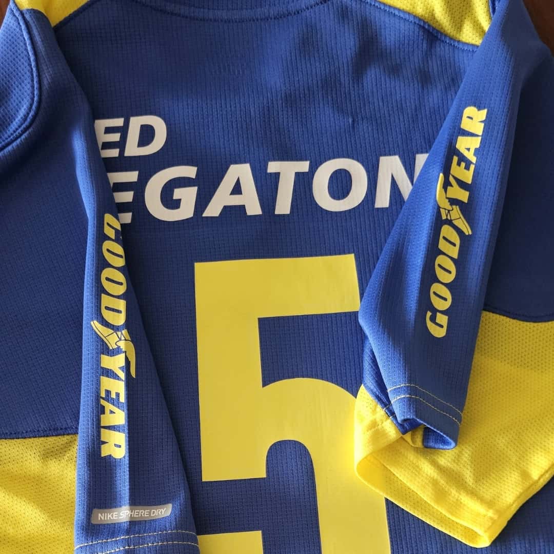 Fernando Gago – Boca Jrs. – Copa sudamericana 2005 – MATCH WORN JERSEY - Imagen 17