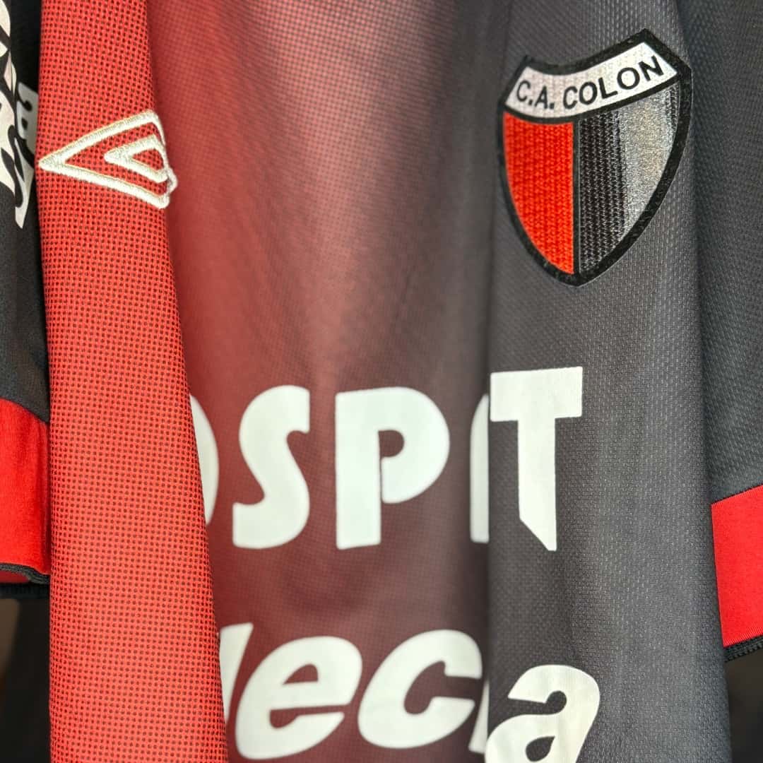 Darío Gandin – Colón – Torneo Final 2014 – MATCH WORN JERSEY – COLECCIÓN JUAN ELUCHANS - Imagen 6