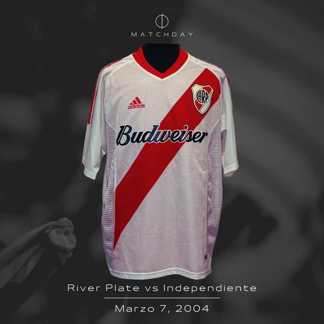 Ariel Garcé – River Plate – Torneo Clausura 2004 – MATCH WORN JERSEY – COLECCIÓN JUAN ELUCHANS - Imagen 4