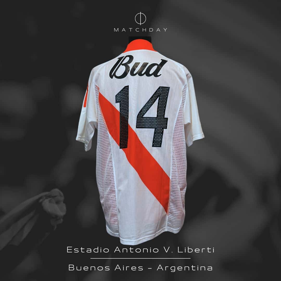 Ariel Garcé – River Plate – Torneo Clausura 2004 – MATCH WORN JERSEY – COLECCIÓN JUAN ELUCHANS - Imagen 5