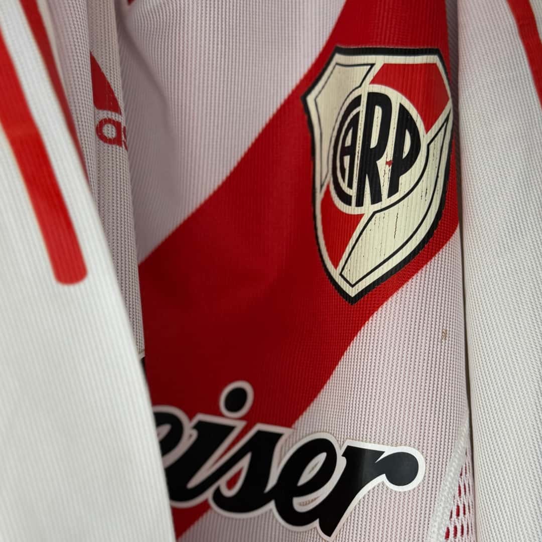 Ariel Garcé – River Plate – Torneo Clausura 2004 – MATCH WORN JERSEY – COLECCIÓN JUAN ELUCHANS - Imagen 6