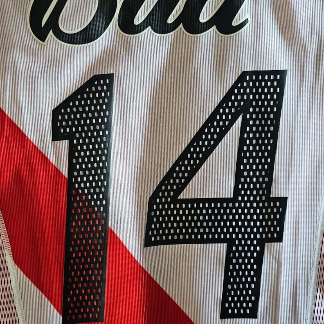 Ariel Garcé – River Plate – Torneo Clausura 2004 – MATCH WORN JERSEY – COLECCIÓN JUAN ELUCHANS - Imagen 20