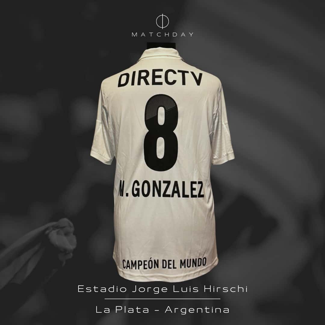 Mariano González – Estudiantes de la Plata – Torneo Final 2014 – MATCH WORN JERSEY – COLECCIÓN JUAN ELUCHANS - Imagen 5