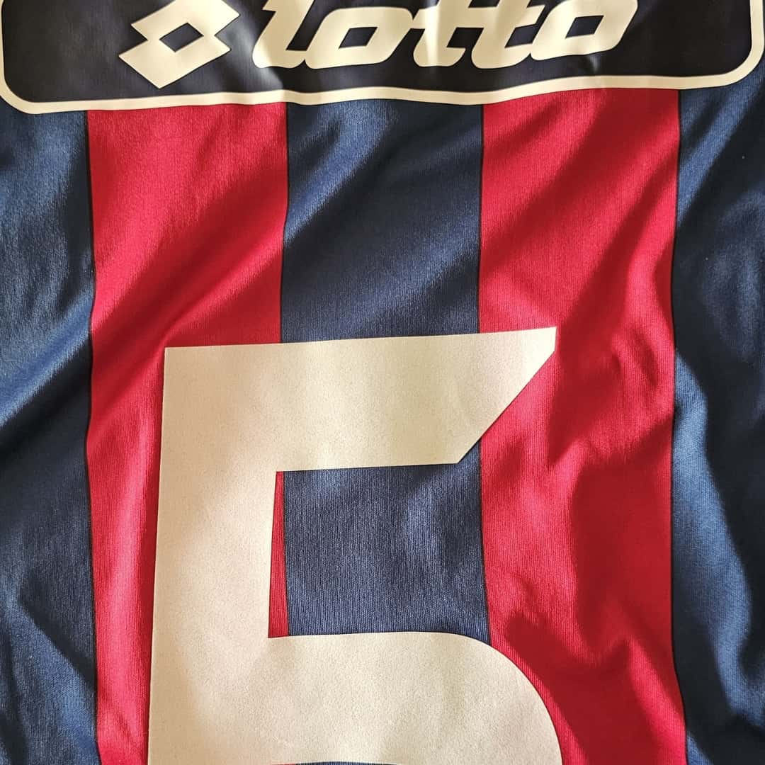 Pablo Michelini – San Lorenzo – Torneo de verano 2005 – MATCH WORN JERSEY – COLECCIÓN JUAN ELUCHANS - Imagen 17