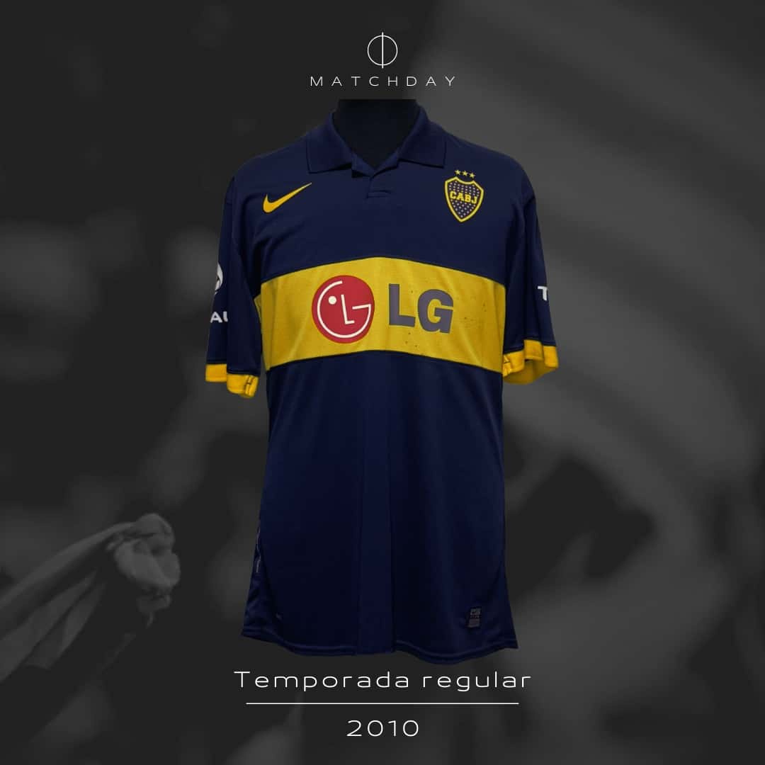 Martín Palermo – Boca Jrs. – Torneo Clausura 2010 – MATCH WORN JERSEY - Imagen 4