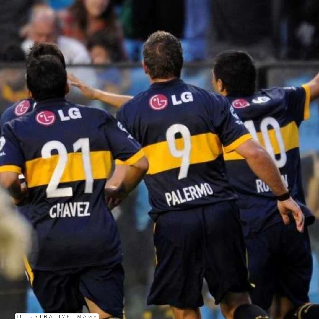Martín Palermo – Boca Jrs. – Torneo Clausura 2010 – MATCH WORN JERSEY - Imagen 10