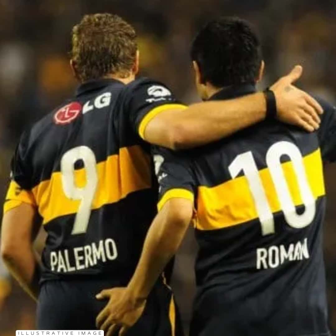 Martín Palermo – Boca Jrs. – Torneo Clausura 2010 – MATCH WORN JERSEY - Imagen 9