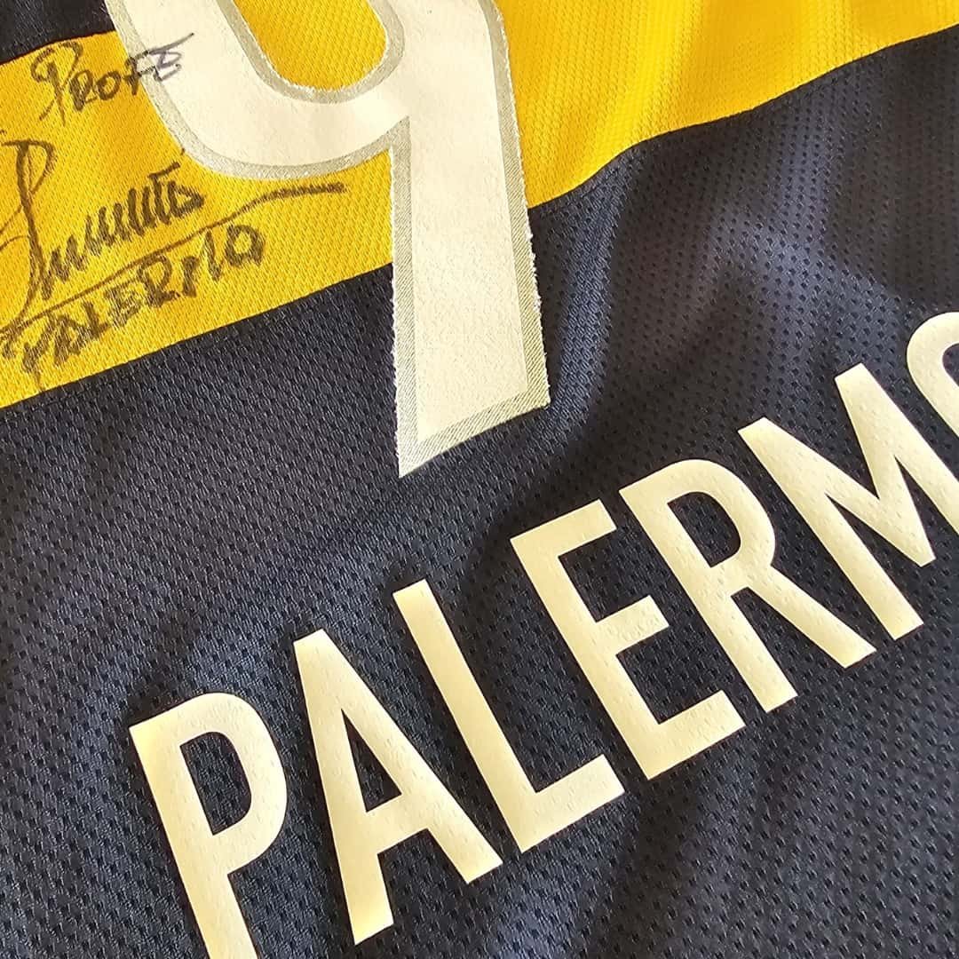 Martín Palermo – Boca Jrs. – Torneo Clausura 2010 – MATCH WORN JERSEY - Imagen 18