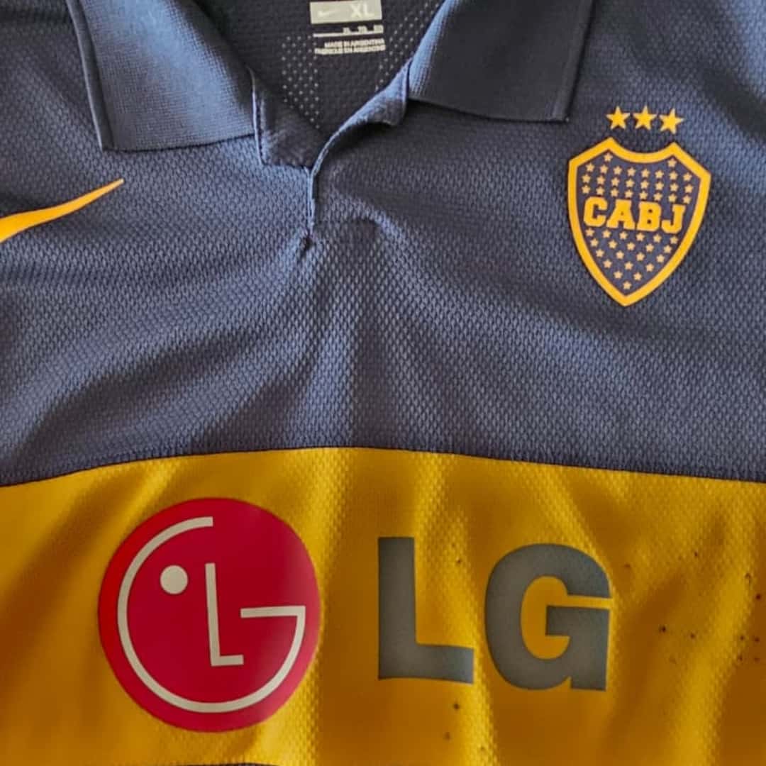 Martín Palermo – Boca Jrs. – Torneo Clausura 2010 – MATCH WORN JERSEY - Imagen 16