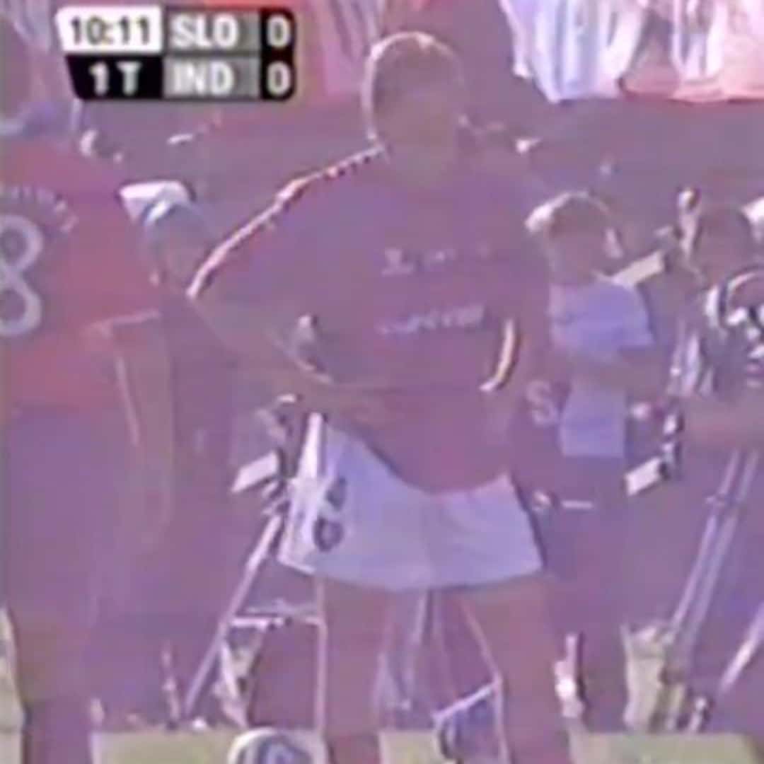 Aldo Paredes – San Lorenzo – Torneo Apertura 2002 – MATCH WORN JERSEY – COLECCIÓN JUAN ELUCHANS - Imagen 11
