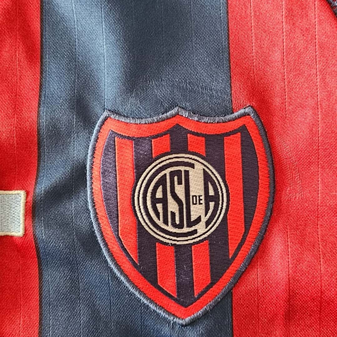Aldo Paredes – San Lorenzo – Torneo Apertura 2002 – MATCH WORN JERSEY – COLECCIÓN JUAN ELUCHANS - Imagen 15