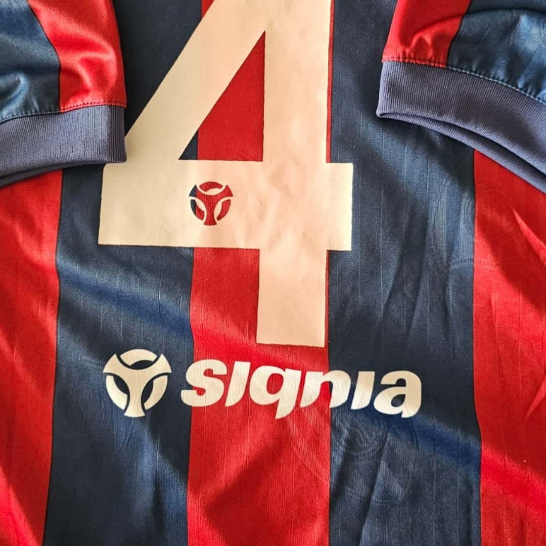 Aldo Paredes – San Lorenzo – Torneo Apertura 2002 – MATCH WORN JERSEY – COLECCIÓN JUAN ELUCHANS - Imagen 17