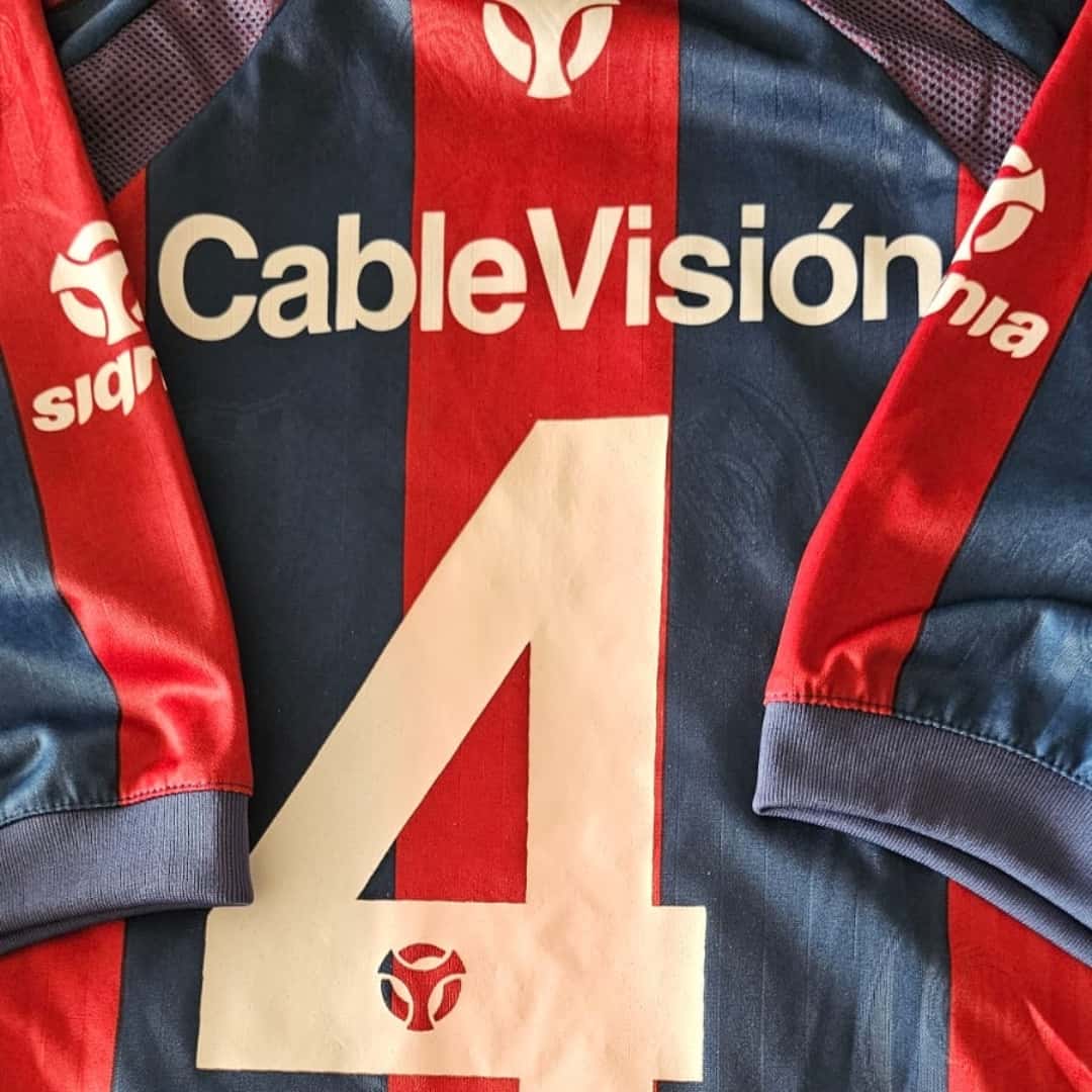 Aldo Paredes – San Lorenzo – Torneo Apertura 2002 – MATCH WORN JERSEY – COLECCIÓN JUAN ELUCHANS - Imagen 16