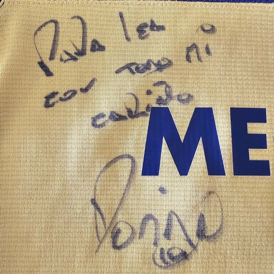 Juan Román Riquelme – Boca Jrs. – Copa Libertadores 2007 – MATCH WORN JERSEY Final Ida vs Gremio - Imagen 17