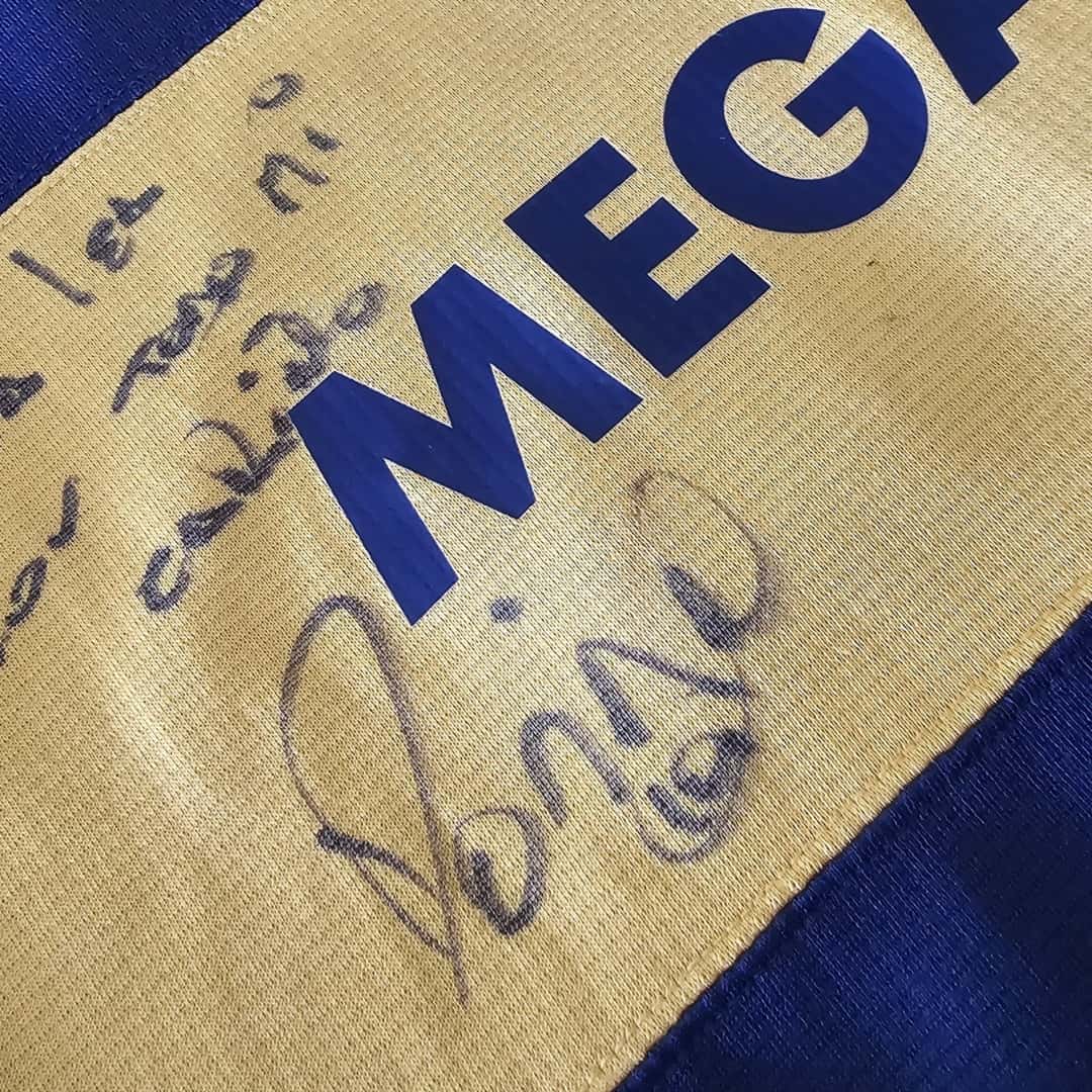 Juan Román Riquelme – Boca Jrs. – Copa Libertadores 2007 – MATCH WORN JERSEY Final Ida vs Gremio - Imagen 18