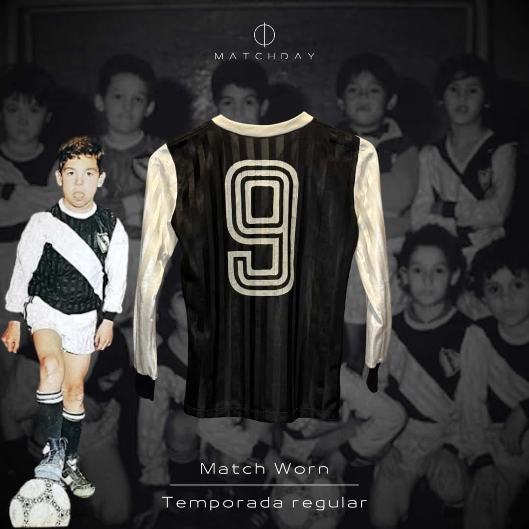 Carlos Tévez – All Boys – Baby fútbol – MATCH WORN JERSEY - Imagen 3