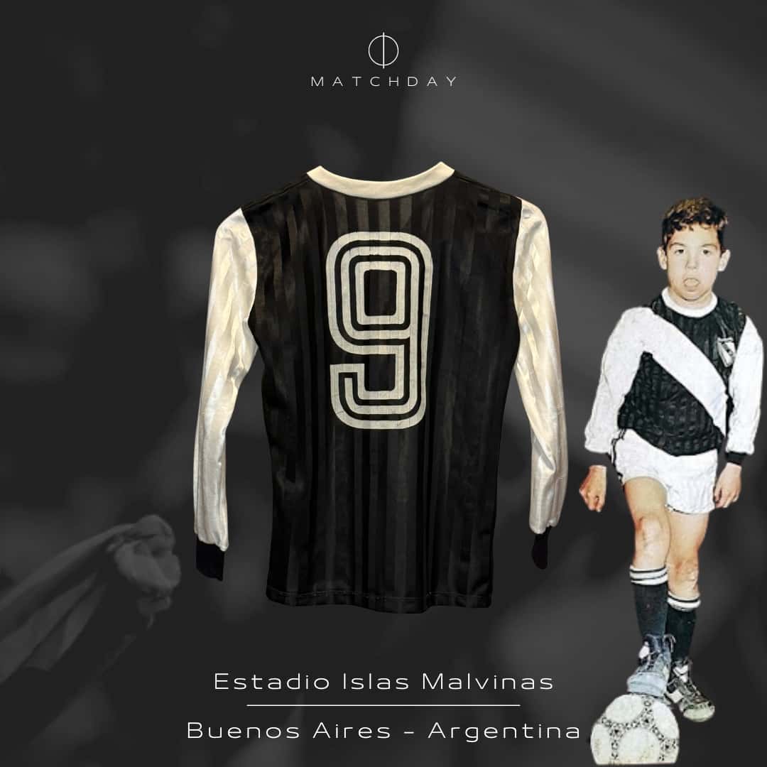Carlos Tévez – All Boys – Baby fútbol – MATCH WORN JERSEY - Imagen 5