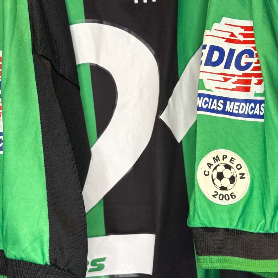 Cristian Trombetta – Nueva Chicago – Torneo Clausura 2007 – MATCH WORN WASHED JERSEY – Colección Juan Eluchans - Imagen 7