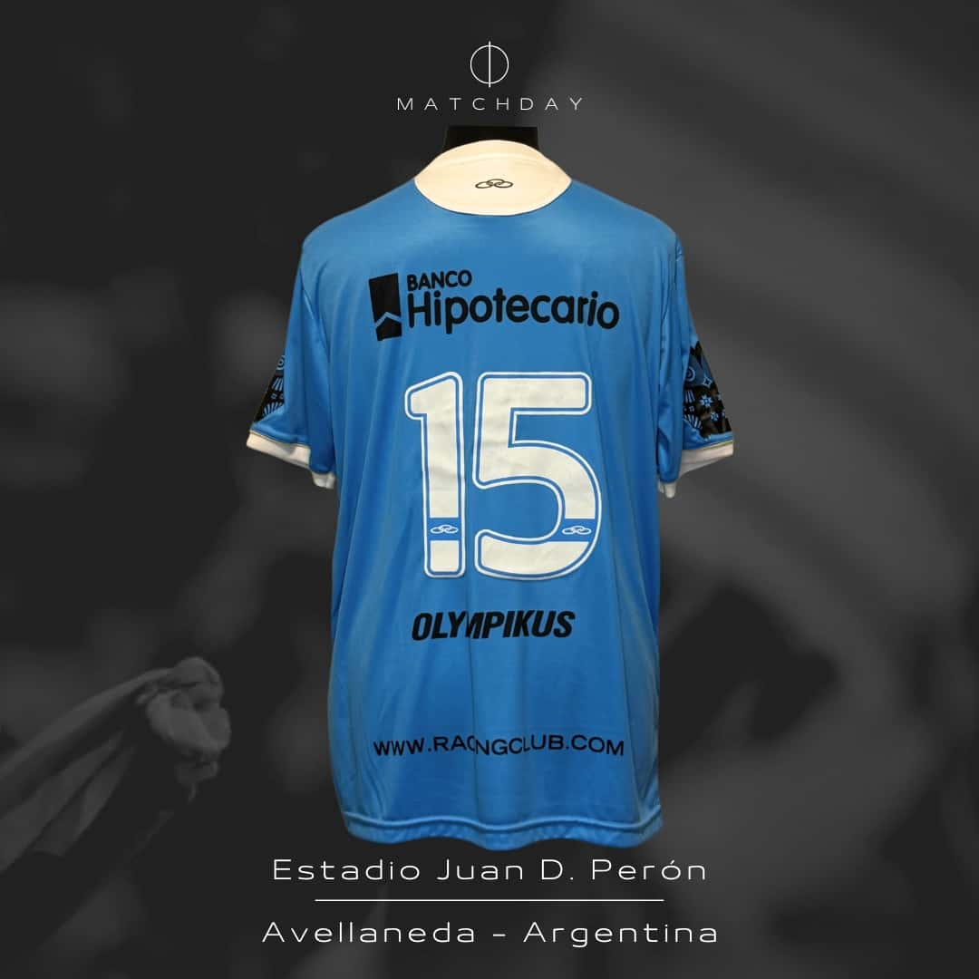 Bruno Zuculini – Racing Club – Torneo Clausura 2011 – MATCH WORN & SIGNED JERSEY - Imagen 5