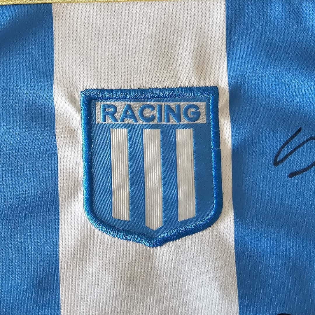 Bruno Zuculini – Racing Club – Torneo Clausura 2011 – MATCH WORN & SIGNED JERSEY - Imagen 9