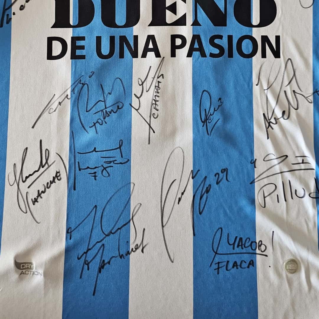 Bruno Zuculini – Racing Club – Torneo Clausura 2011 – MATCH WORN & SIGNED JERSEY - Imagen 16