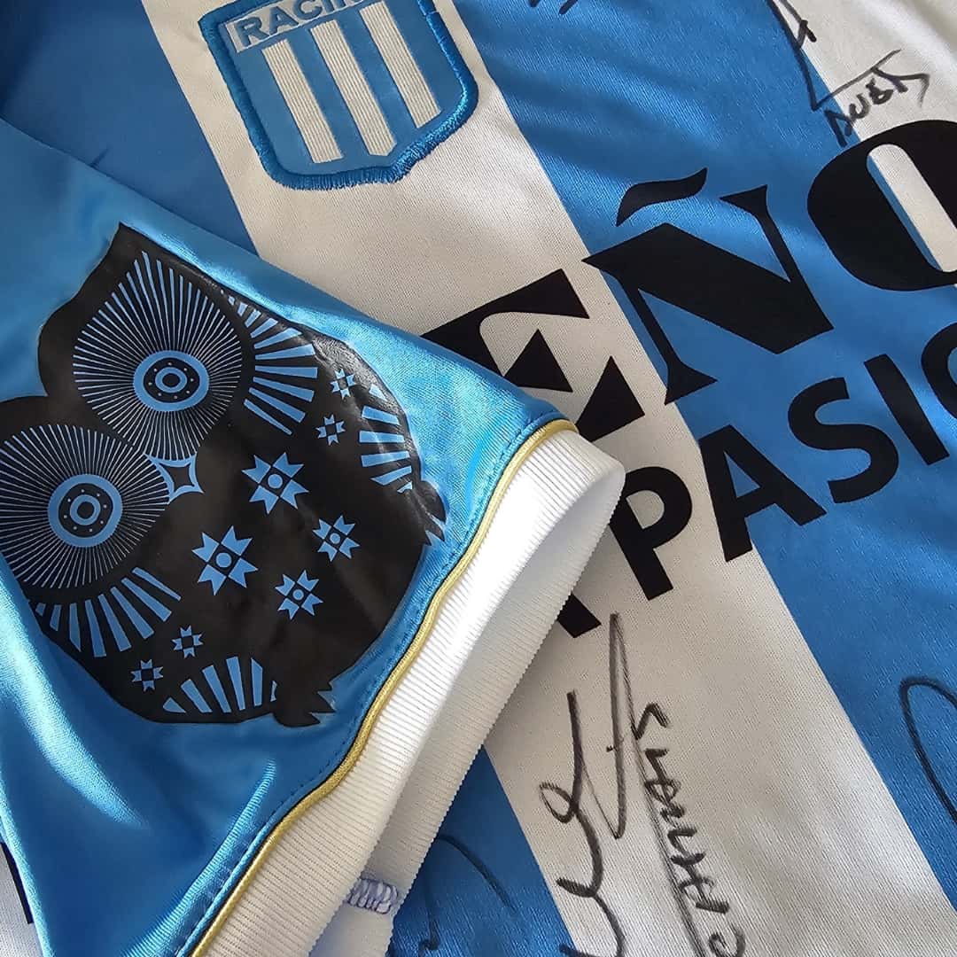 Bruno Zuculini – Racing Club – Torneo Clausura 2011 – MATCH WORN & SIGNED JERSEY - Imagen 15