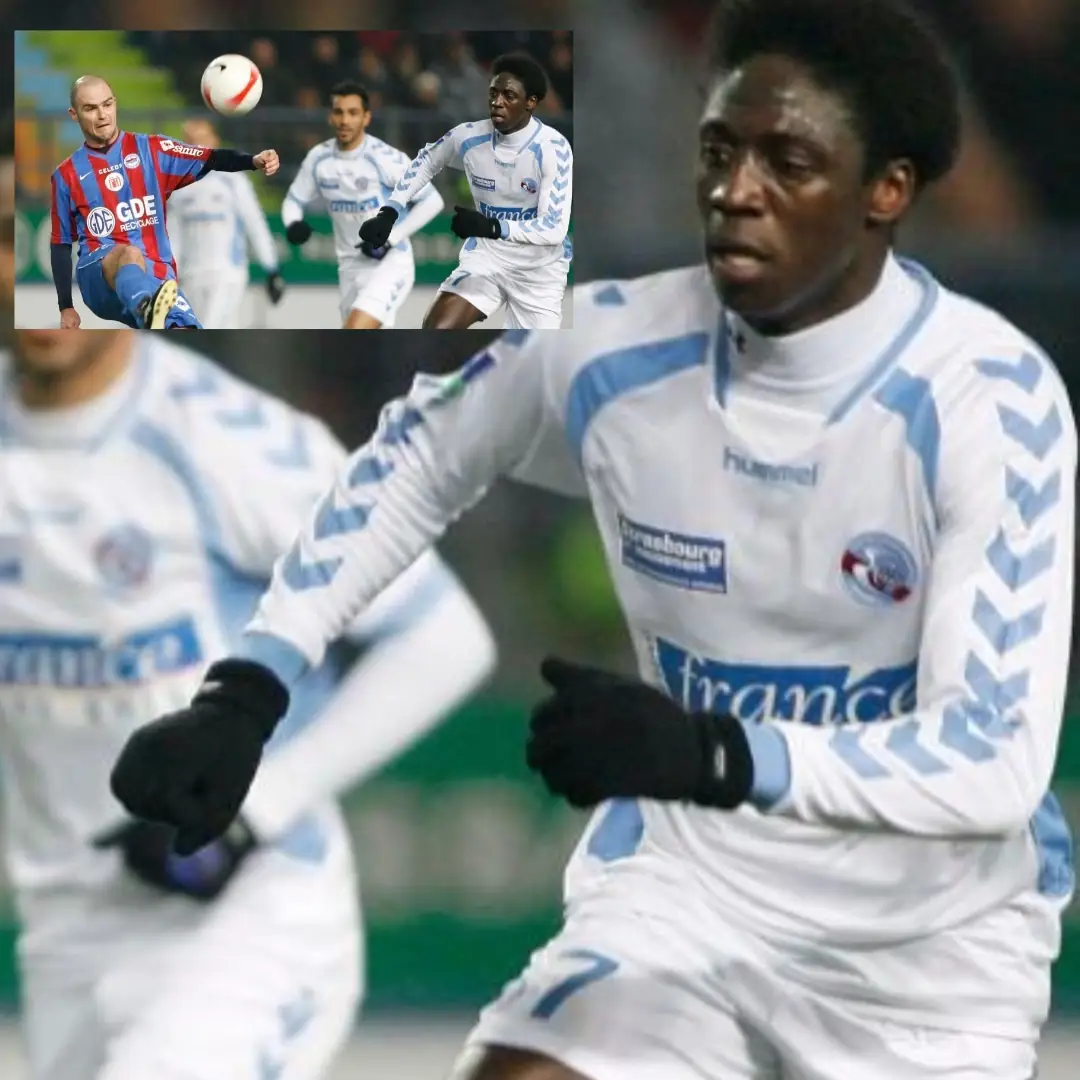 Jacob Mulenga – Racing Strasbourg – Ligue 1 – MATCH WORN JERSEY – JUAN ELUCHANS COLLECTION - Imagen 8