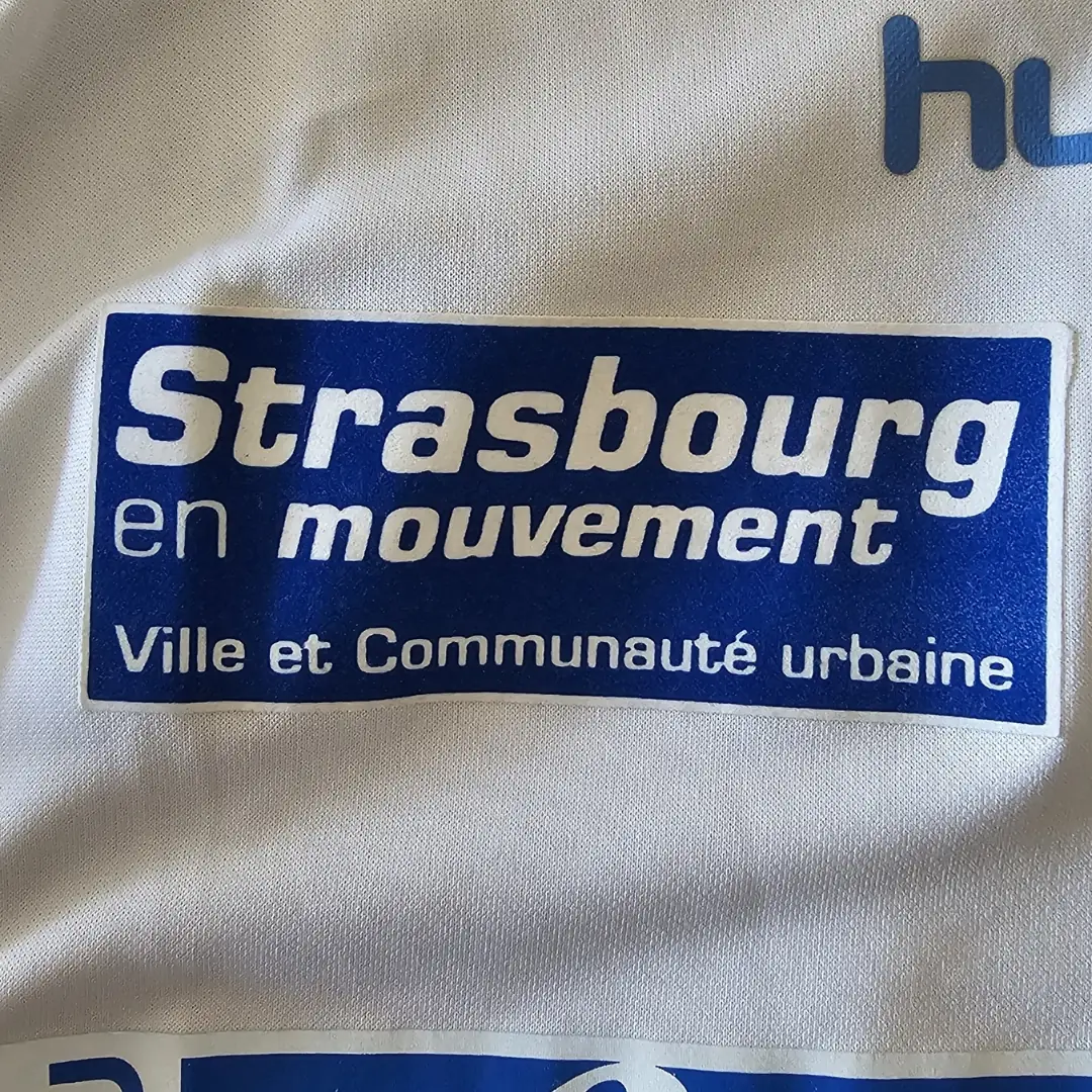 Jacob Mulenga – Racing Strasbourg – Ligue 1 – MATCH WORN JERSEY – JUAN ELUCHANS COLLECTION - Imagen 21